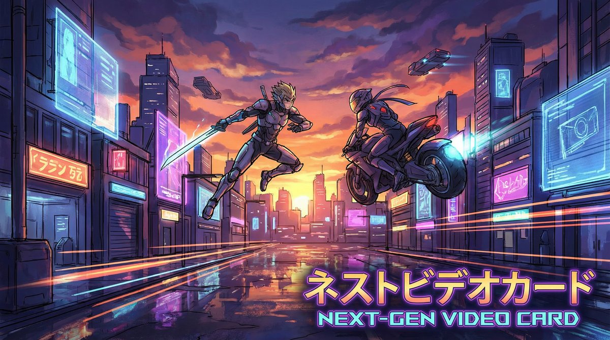 蜜芽vlog动漫短片-赛博都市追逐战